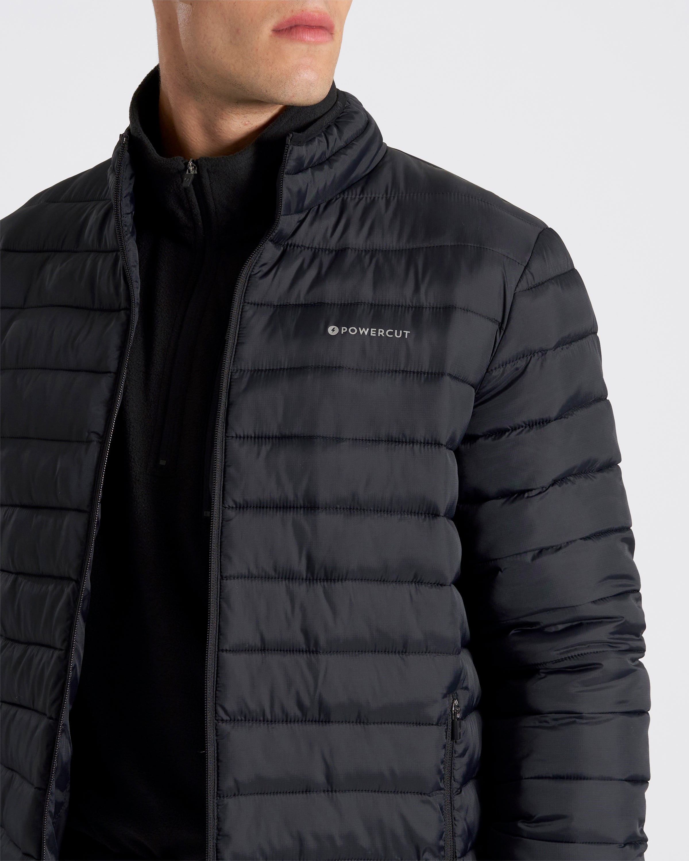 OUTSIDER™ Men's Lightweight Puffer Black