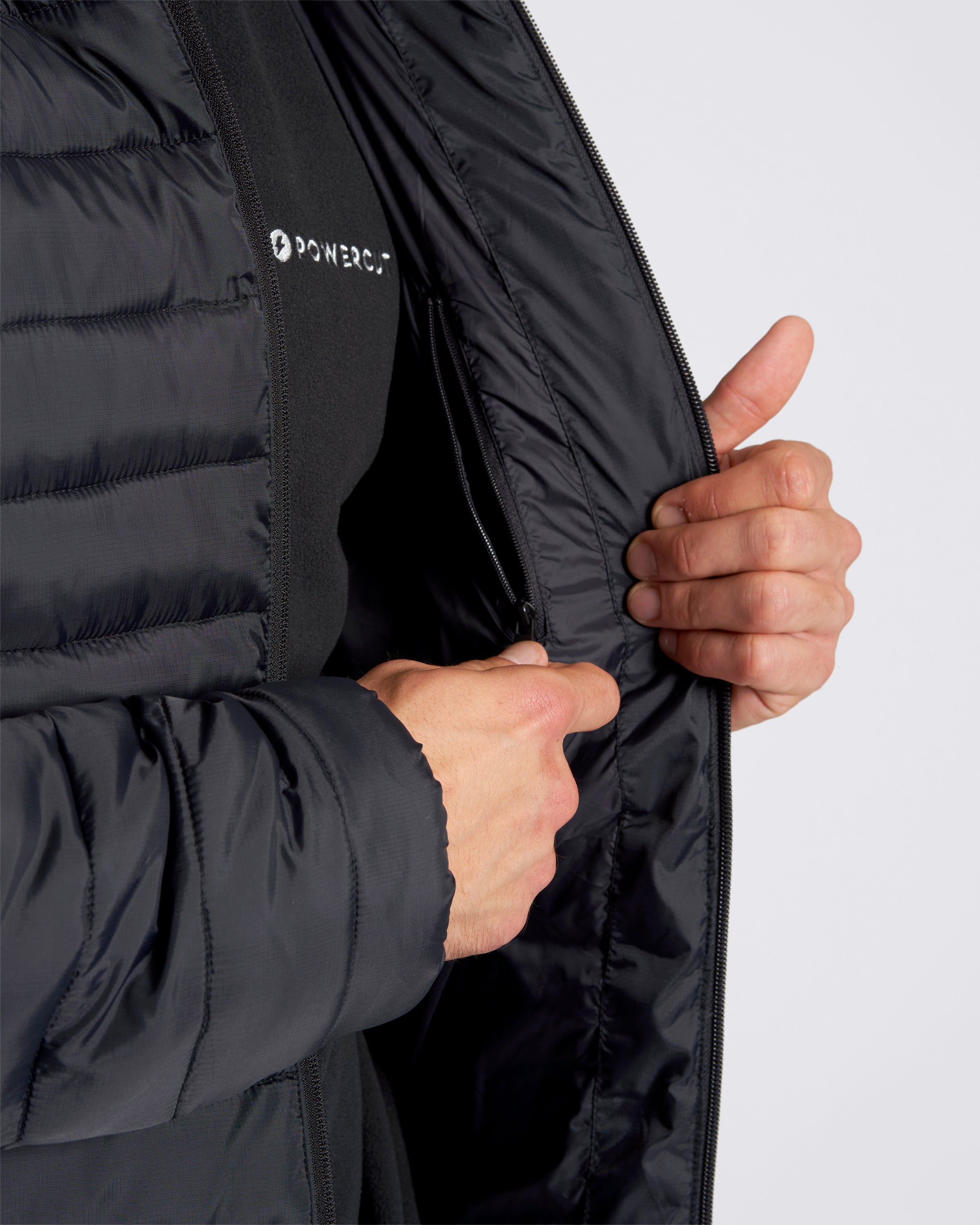 OUTSIDER™ Men's Lightweight Puffer Black