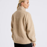 OUTSIDER 1/4 Zip Sherpa Fleece Beige