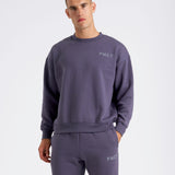 PWCT Club Men's Box Fit Crew Greystone Blue