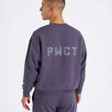 PWCT Club Men's Box Fit Crew Greystone Blue