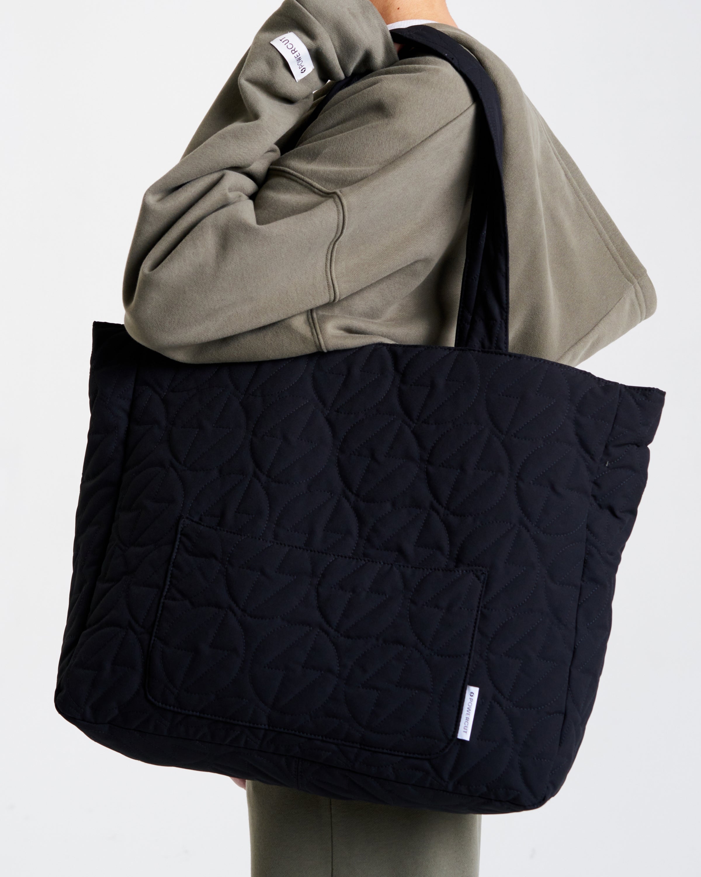 Weekender Quilted Bag Black