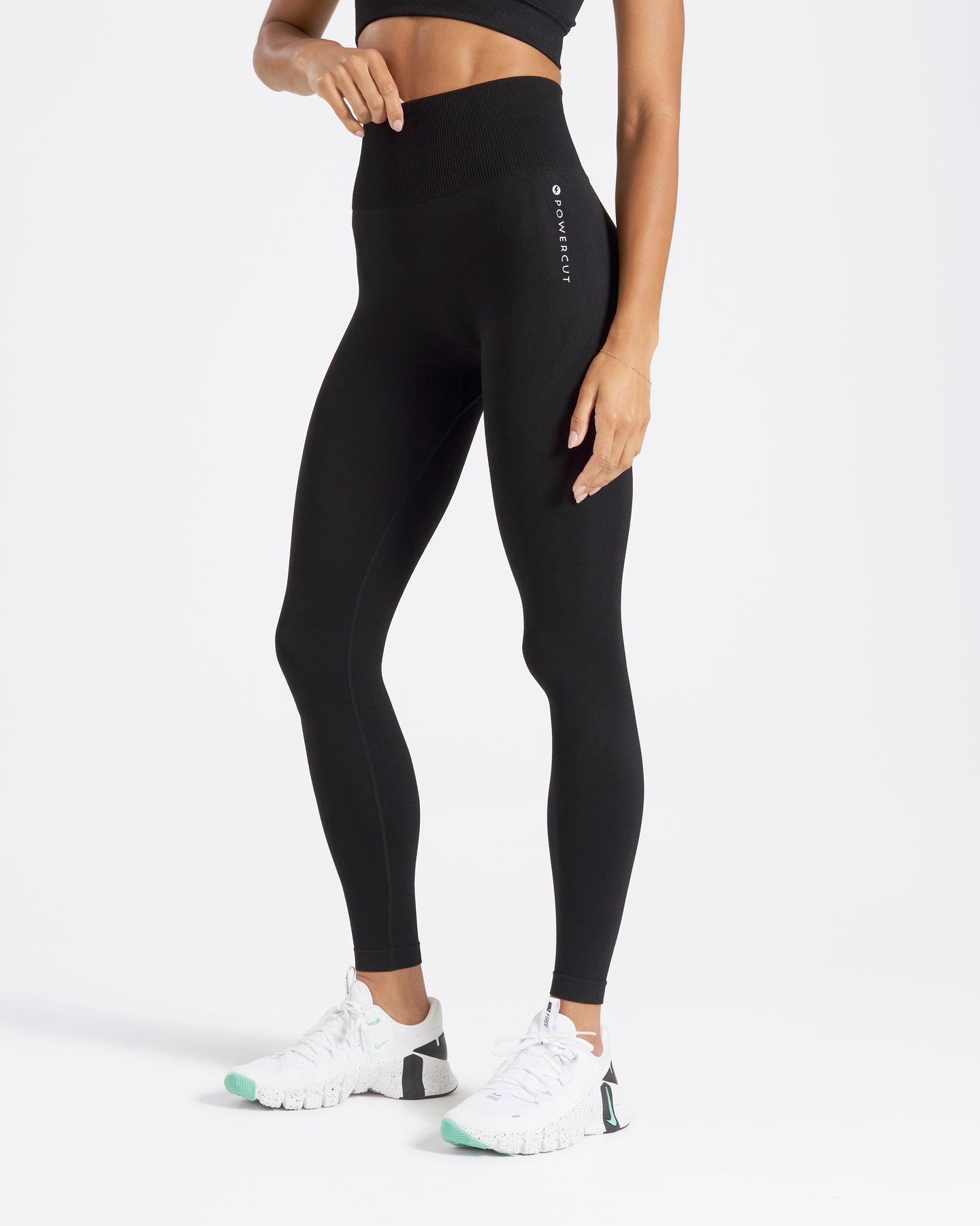 Solid Cut Out Leggings