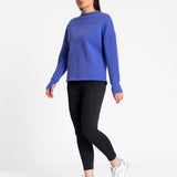 Studio Crew Sweatshirt Blue Violet