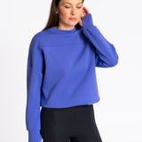 Studio Crew Sweatshirt Blue Violet