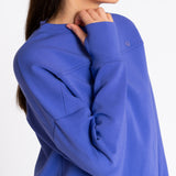 Studio Crew Sweatshirt Blue Violet