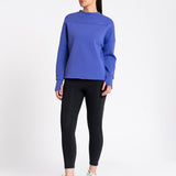 Studio Crew Sweatshirt Blue Violet