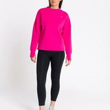 Studio Crew Sweatshirt Deep Pink