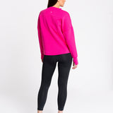 Studio Crew Sweatshirt Deep Pink