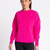 Studio Crew Sweatshirt Deep Pink