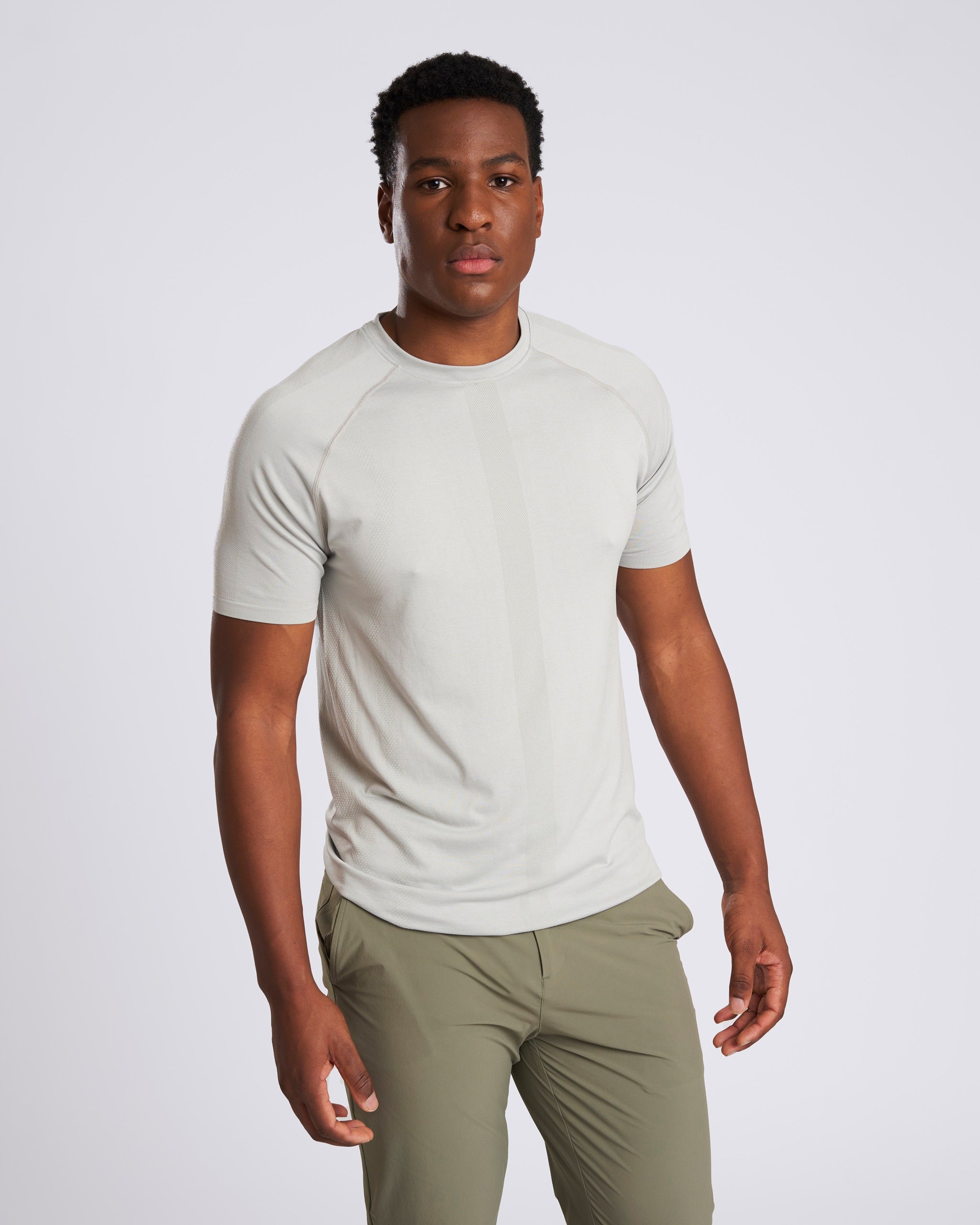 Central Performance T-Shirt Ice Grey
