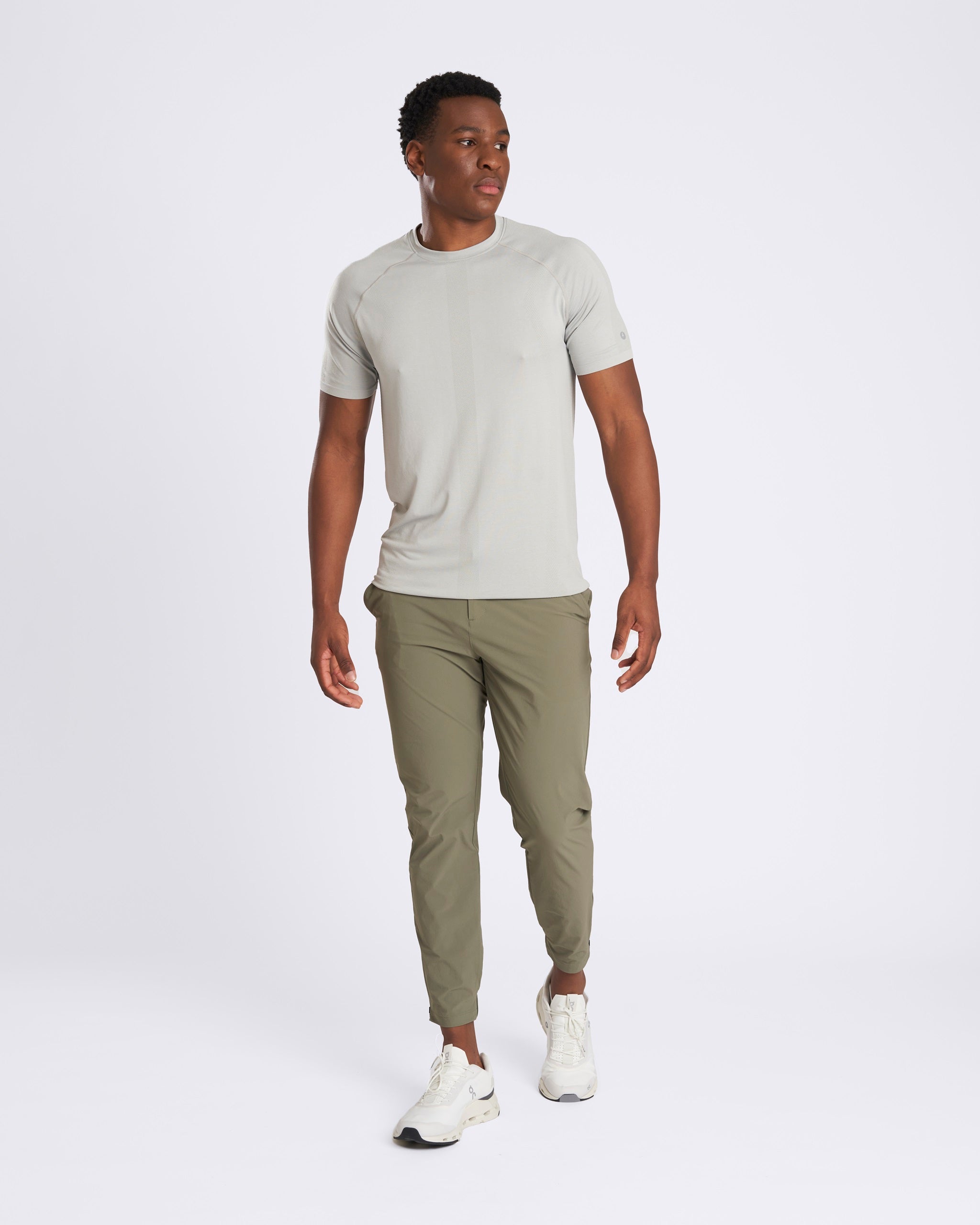 Central Performance T-Shirt Ice Grey
