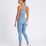 SOLID Seamless Legging Blue Shadow