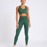 SOLID Seamless Legging Smoke Pine