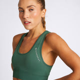 SOLID Seamless Sports Bra Smoke Pine