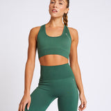 SOLID Seamless Sports Bra Smoke Pine