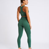 SOLID Seamless Sports Bra Smoke Pine