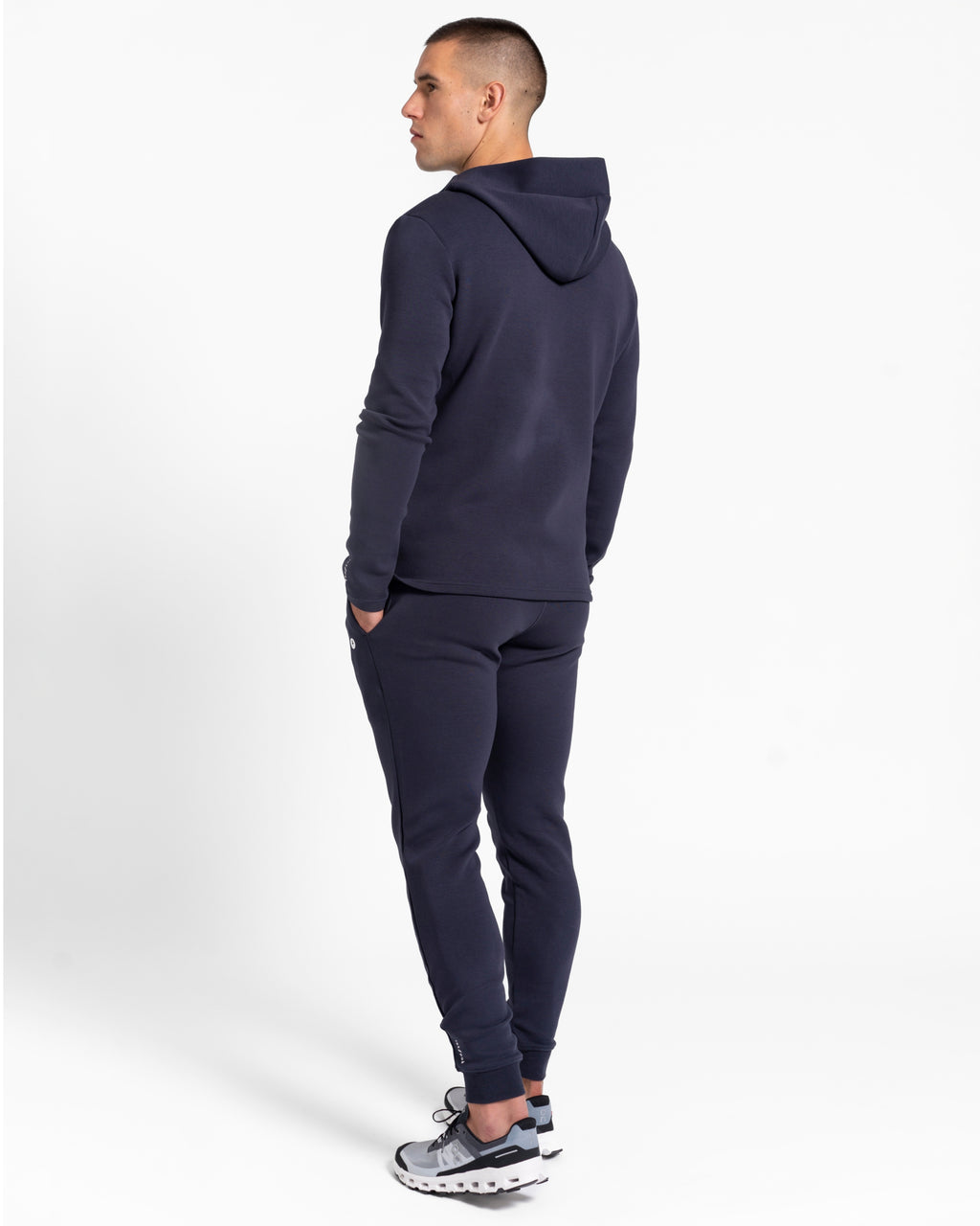 tek//pak Men's Full Zip Hoodie Navy
