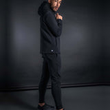 tek//pak Black Men's Full Zip Hoodie